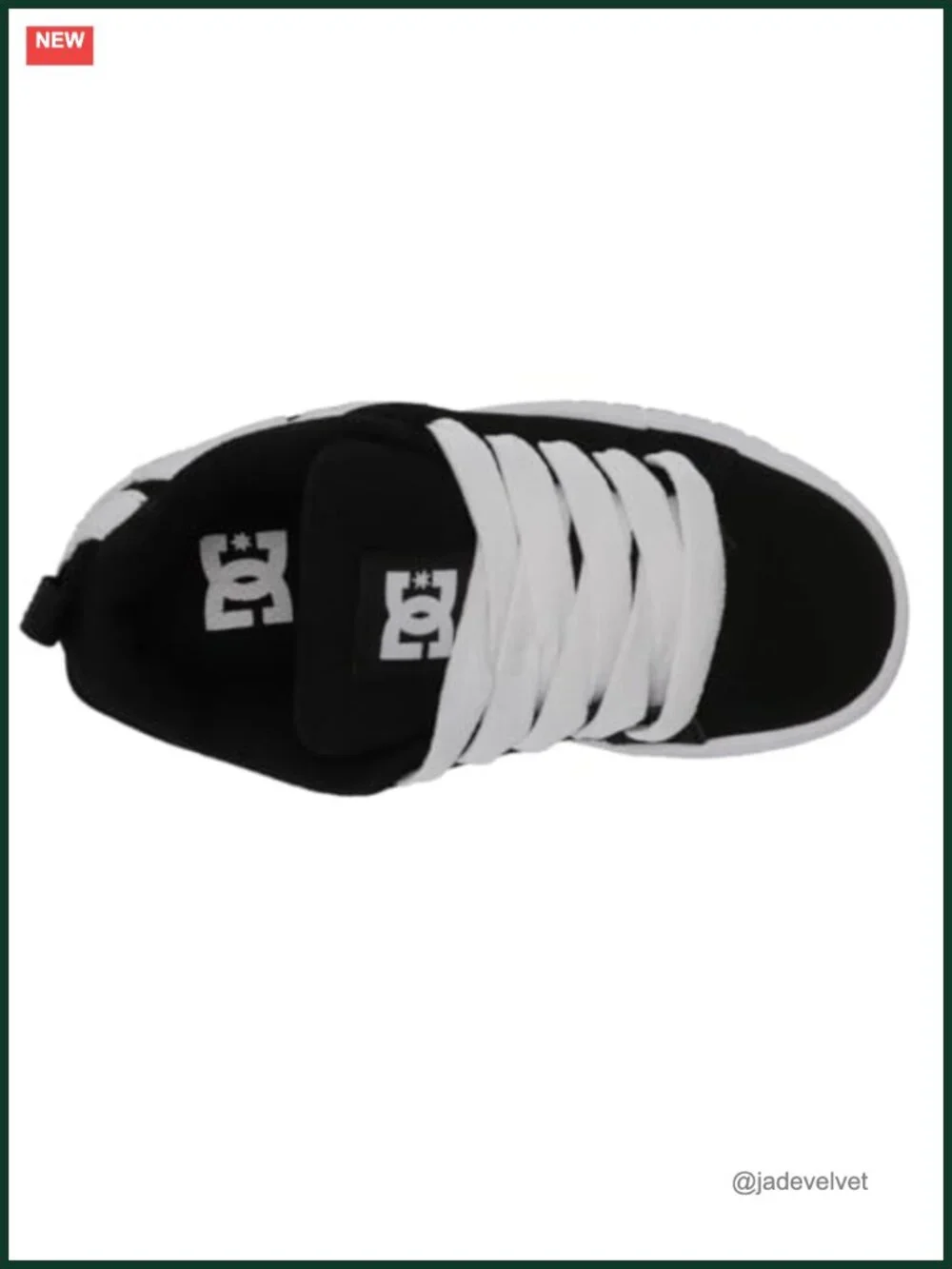 Boys Court Graffik Low Top Skate Shoe Sneaker Size